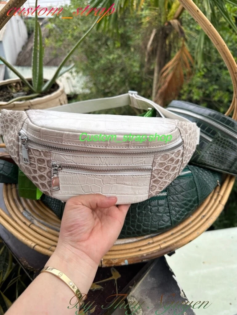 Crocodile cheap bum bag