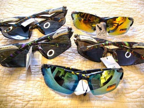 Men's Sunglasses Spider Web Design 1/2 Rim Mirrored Women's Sunglasses XL-2728 - Picture 4 of 24