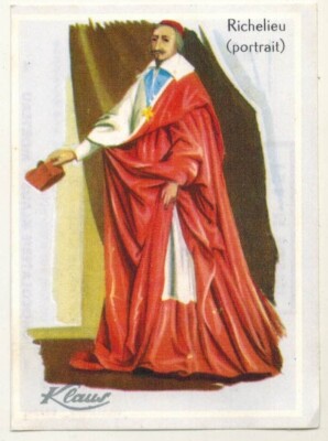 Pädagogisches Chrombild-Richelieu-Schokolade Klaus-Morteau-Doubs-DBis.12