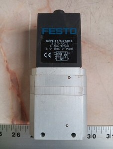 FESTO MPPE-3-1/4-6-420-B PRESSURE REGULATOR - LOT OF 2