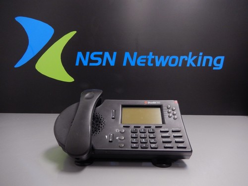 Shoretel IP560 S6 IP VoiP Black Display Phone Base Handset Included