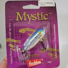 Heddon Mystic Torpedo Excalibur Treble Hooks X036003M-D Blue/White Topwater Lure