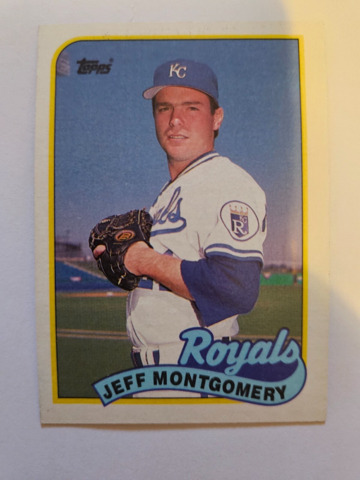 1989 TOPPS JEFF MONTGOMERY #116 NM