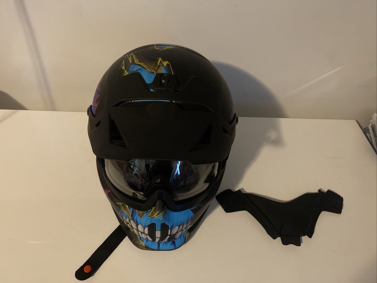 RUROC BERSERKER HELMET XL CLEAR DOT CERTIFIED GOGGLE LIMITED RUROC BERSERKER HELMET XL CLEAR DOT CERTIFIED GOGGLE LIMITED