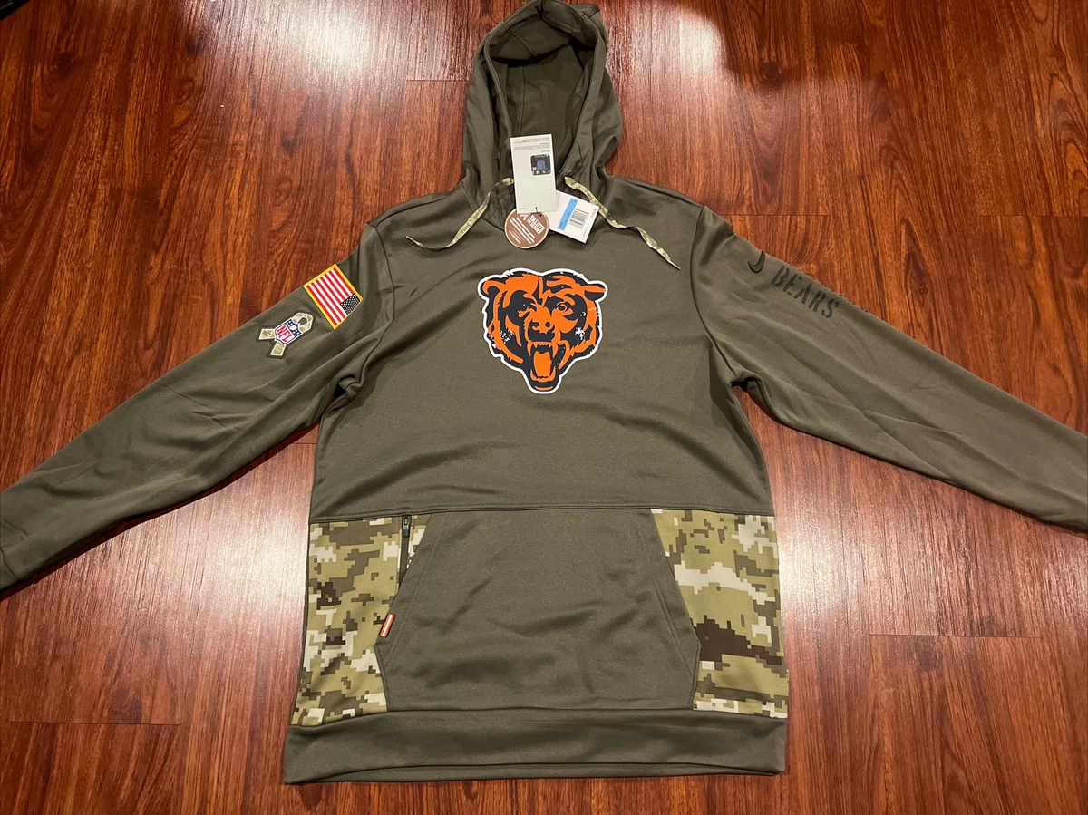 Bears salute to service hoodie xl 2025