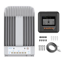 EPEVER MPPT Solar Controller 12V/24V Li Battery Regulator 150V Controller+Meter