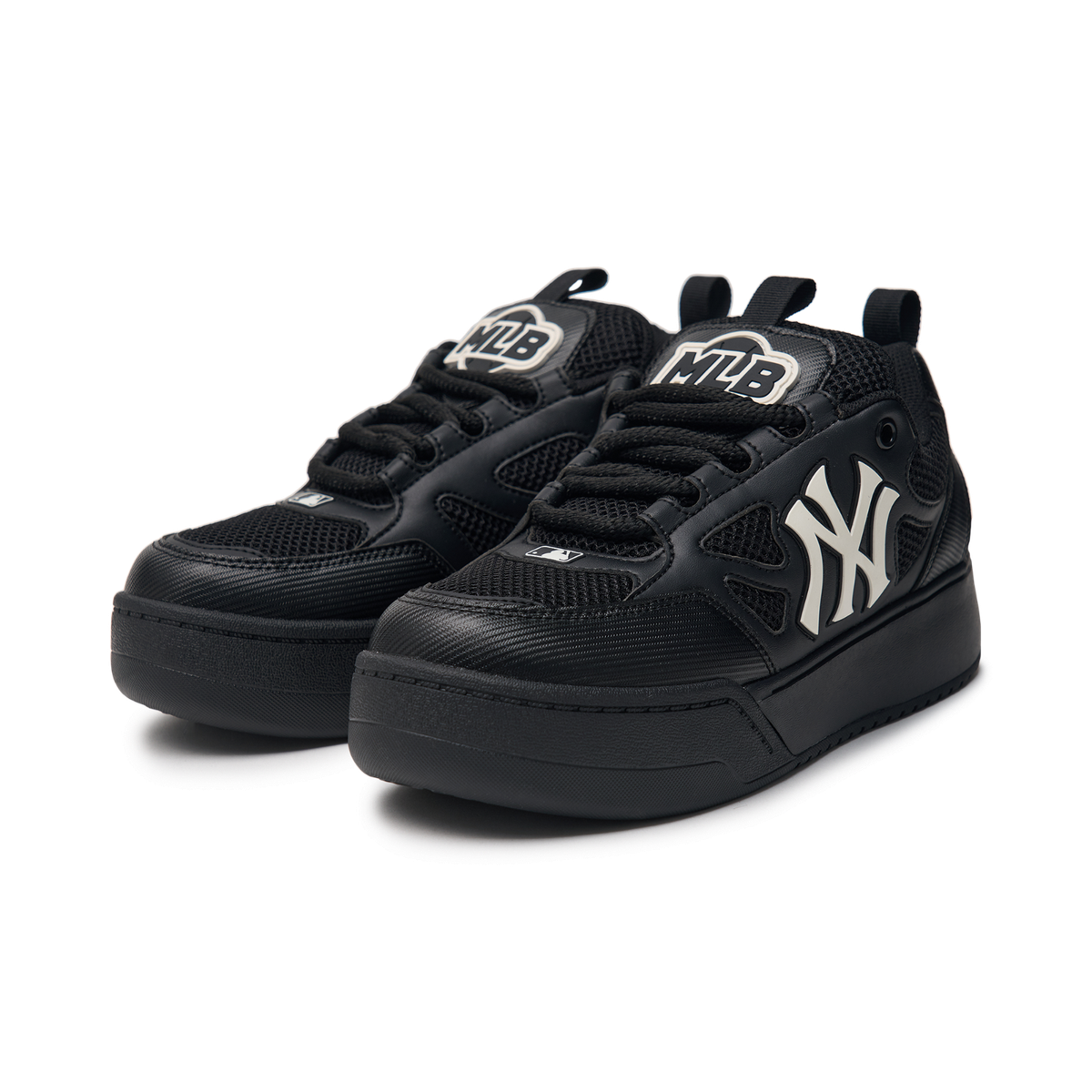 MLB Chunky Wide Strike New York Yankees Sneakers NY Logo