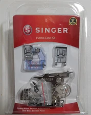 Singer Sewing Machine Home Decor Kit PIPING, BIAS BINDER, RUFFLER FOOT 250067796