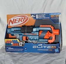 NERF Elite 2.0 E9485 Commander RD-6 Blaster Toy - NEW - 3 Count 12 Darts Each.