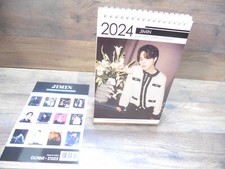 BTS Jimin Photo Desk Calendar 2023  2024 with Stickers K-POP Located in USA