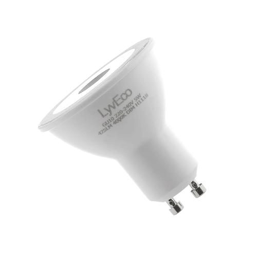 lyveco Led 5 Watt Dimmable Lamp Light Bulb 4000K Cool White GU10 Par-16 - Picture 2 of 5