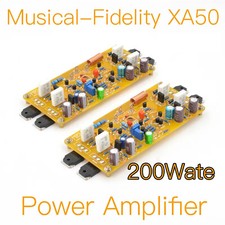 1 paio Amplificatore di potenza Musical-Fidelity XA50 200Wate 4Ω - scheda finita