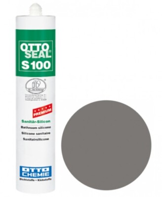 OTTOSEAL  S100 Premium-Sanitär-Silicon 300 ml -  Vulkansand C6776