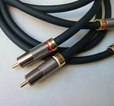 Ortofon 7.8N-Ac780 Rca Cable 1M LR pair 7N+8N Unused Rare Very
