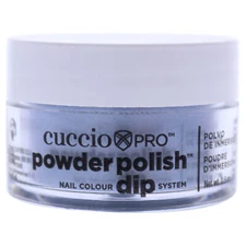 Cuccio Pro Powder Polish Nail Colour Dip System - Blue with Blue Mica - 0.5 oz