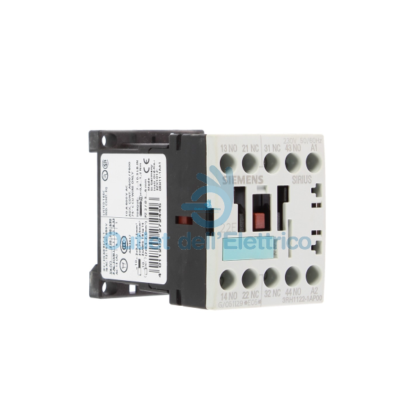 Siemens 3rh11221ap00 contattore ausiliario s00 2na+2nc 230v 50/60hz