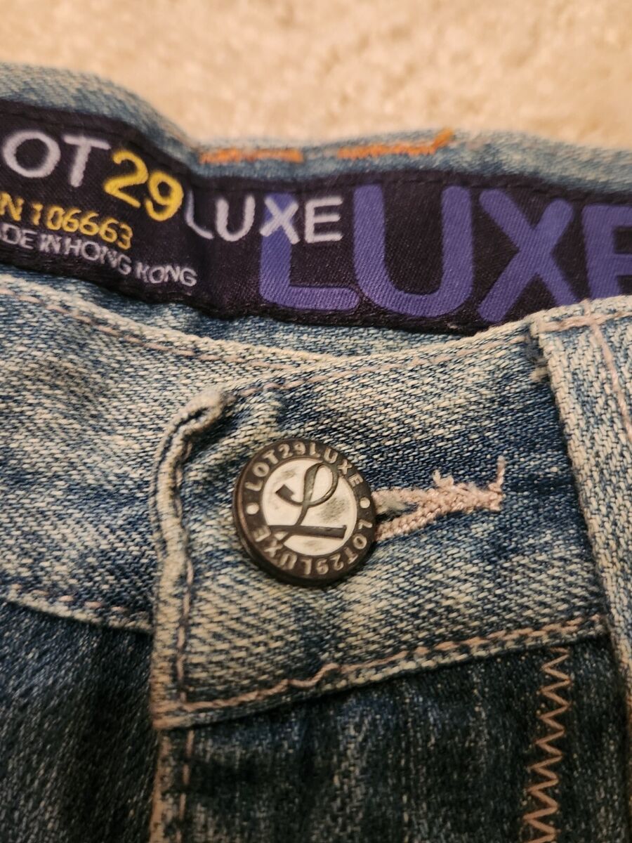 Lot29LUXE Looney Tunes Coyote Jeans Men's Baggy Denim Jeans Lot29LUXE Looney Tunes Coyote Jeans Men's Baggy Denim Jeans
