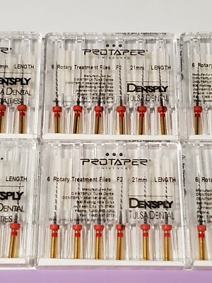 Dentsply Rotary ProTaper Universal Engine NiTi File 21mm F2 (6 files each pack)