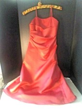 ALFRED ANGELO CORAL/PEACH PROM FORMAL BRIDESMAID DRESS Size 2