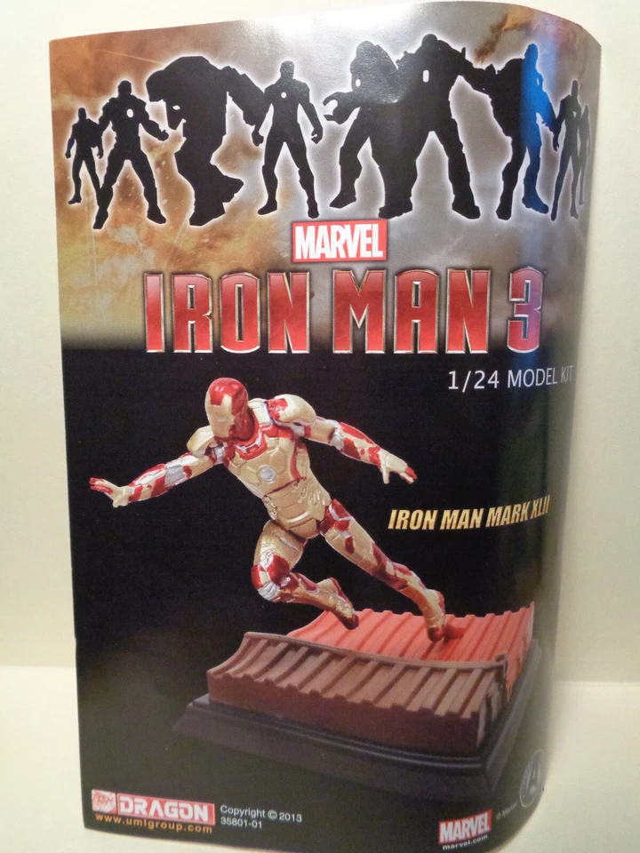 DRAGON MODELS #35801 IRON MAN 3 MARK42 MARK XLII 1/24 NEW IN BOX - Image 4 of 4