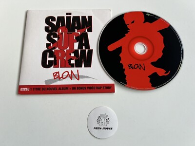 SAÏAN SUPA CREW - Blow - PROMO CD SINGLE + Bonus Vidéo - 2005 - Virgin