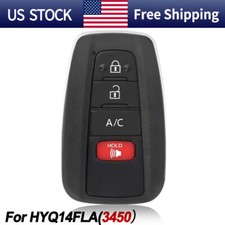 For Toyota Prius Prime 2021 22 2023 Keyless Remote Key Fob Hyq14fla 231451-3450