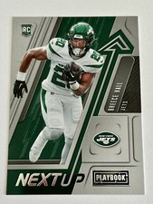 Panini Playbook NEXT UP Breece Hall NU-14 Rookie RC New York Jets Football