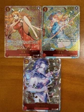3×One Piece Doujin Card Limited Series 1 Goddess Stroy Waifu Custom Holo Foil