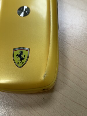 Nextel Motorola i897 Ferrari Flip Cellular Yellow | eBay