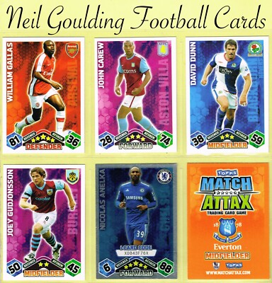 Topps Match Attax 2009-10   Premier League   Fußball Karten #1 bis #180