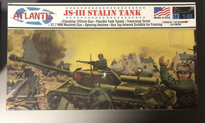 ATLANTIS TOY & HOBBY INC. Russian JS-III Stalin Tank 1/48 Plastic Model Kit New