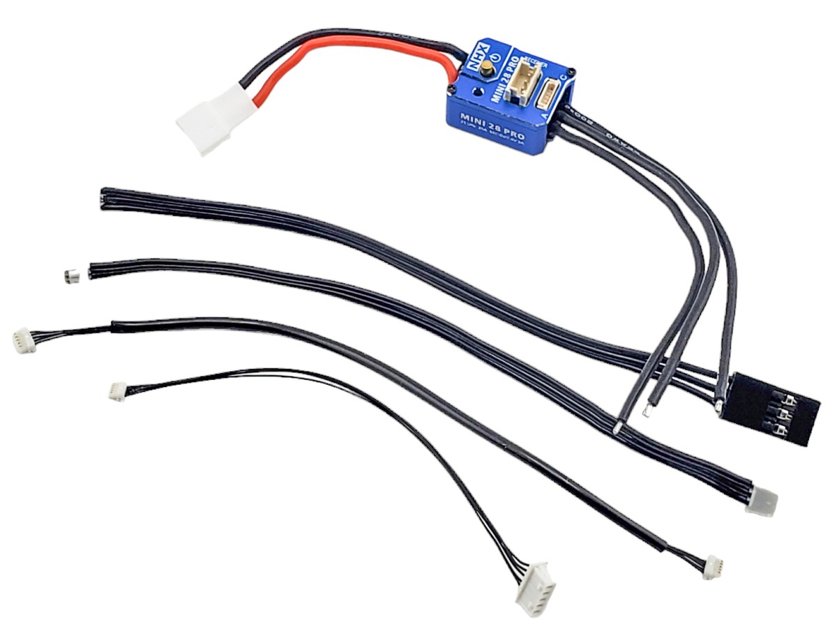 NHX RC Mini 28 Pro Sensored Brushless Speed Control / ESC : 1/24