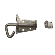 4 1/2" x 2 1/2" Gate Door Heavy Duty Stainless Steel Slide Lockable Bolt Latch