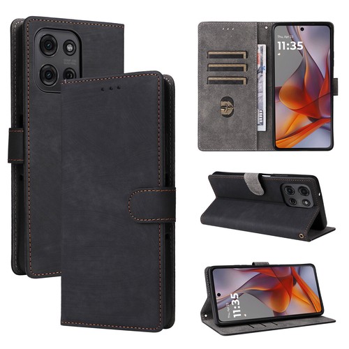 For Motorola MOTO G75 5G,Premium PU Wallet Book Folio Ultra-thin Shockproof Case - Picture 13 of 17