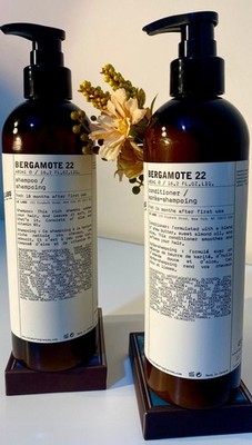 Le Labo Bergamote 22 Shampoo & Conditioner Jumbo Size 16.2fl (480ml) [NEW!]