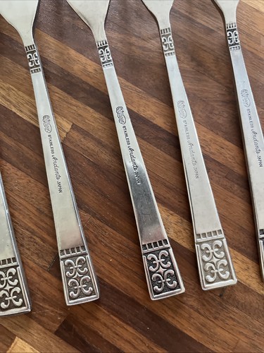 6 Grace Andante Dinner Forks Stainless Japan Andante 7 3/8” Flatware - Picture 11 of 19