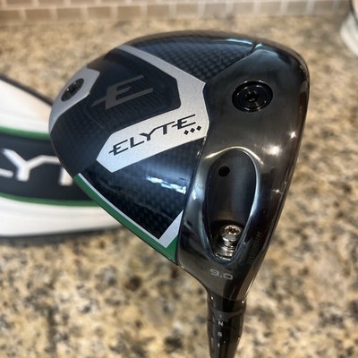 Callaway Elyte Triple Diamond 9 Degree Driver Tensei 1K Black 65g Stiff Flex