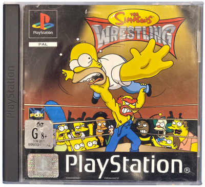 The Simpsons Wrestling PS1 PS2 PS3 PAL *Complete* PlayStation