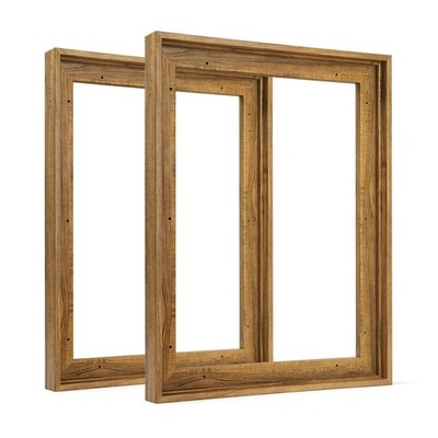 9x12 Frame for Canvas Painting with 0.6-0.8  Deep, 2 Pack Floater Frame for C...