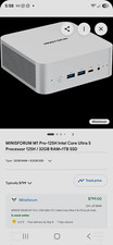 MINISFORUM M1 Pro-125H Mini PC Core Ultra 5 32GB 512GB SSD Arc Silver