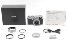 Top MINT w/Box Fujifilm FinePix X100 12.3MP Digital Camera Silver From JAPAN
