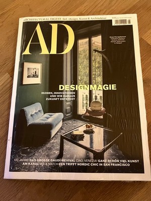 Arcitectural Digest AD 05/2026 Design Magie, Gaudi Revival, Venezia, Nordic Chic