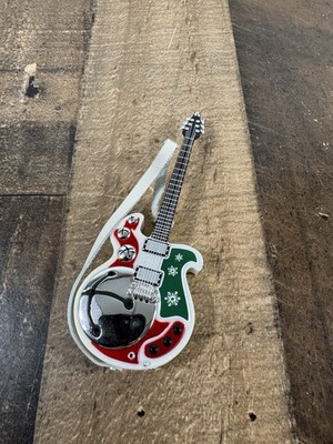 Hallmark 2010 Rocking Around the Christmas Tree - Guitar Ornament -Needs battery