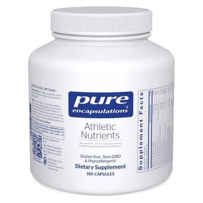 Pure Encapsulations Athletic Nutrients | 180 Count (Pack of 1) 