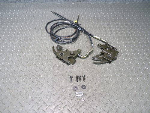 94-99 BMW E36 328iC CONVERTIBLE TOP ROOF COMPARTMENT TONNEAU LOCK LATCH SET OEM