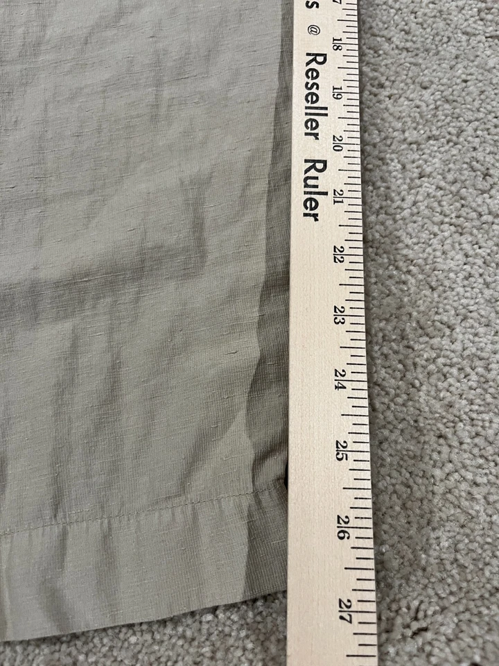 Pantalones Outlier Para Hombre 33 Lino Inyectado Tela Japonesa Tejido Warp Foto 3 de 4