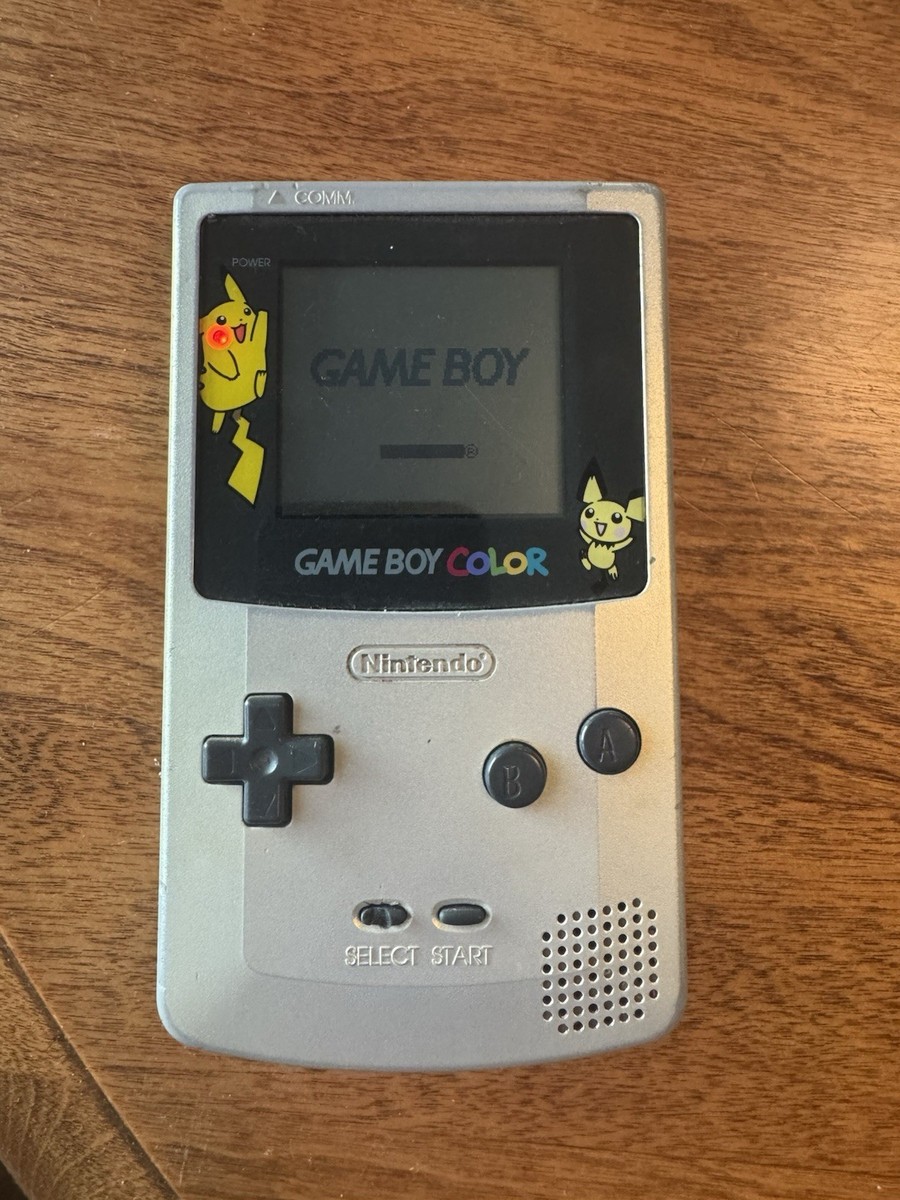 ゲームボーイカラー　ピカチュー&ピチュー Nintendo Game Boy Color Pokemon Pikachu/Pichu edition (Tested