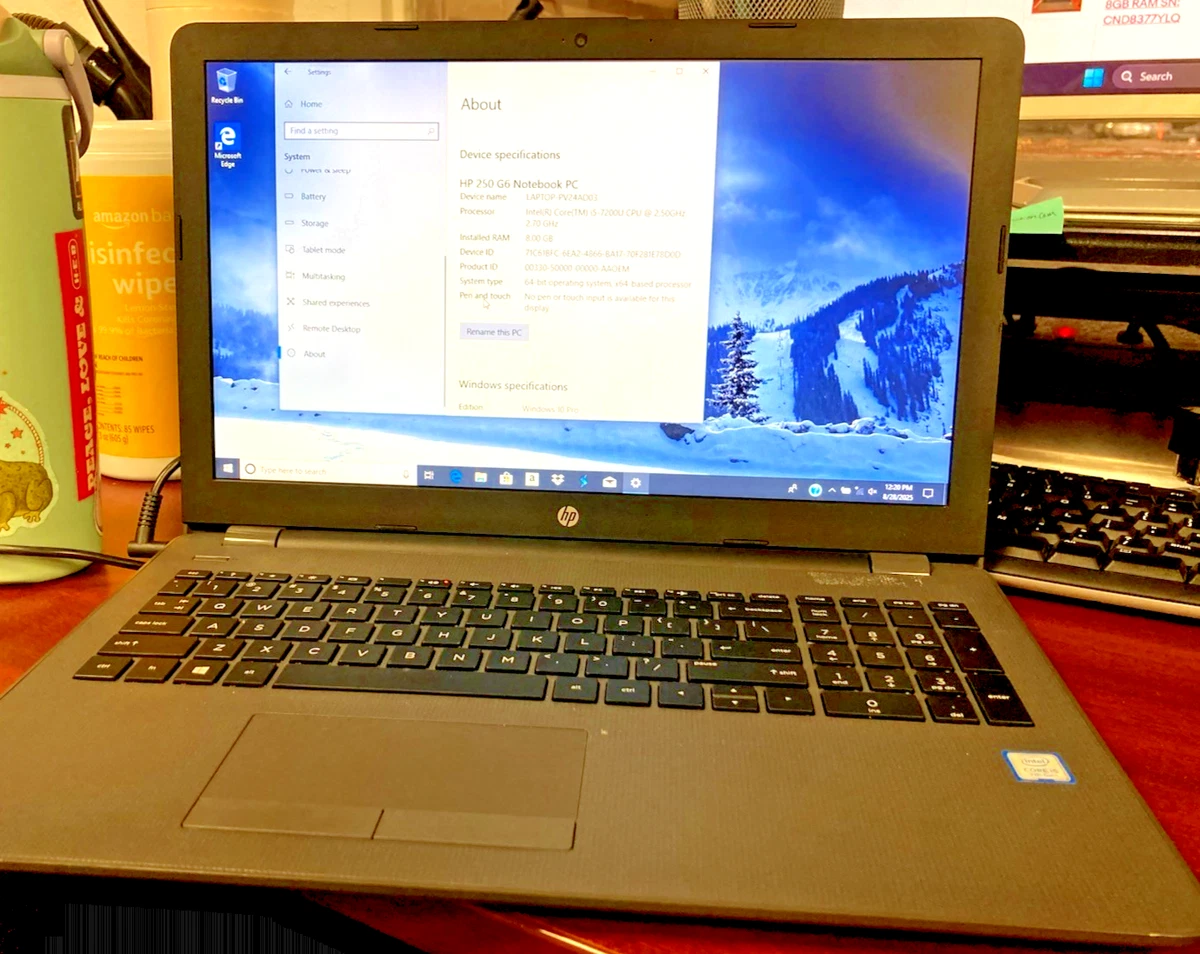 HP Windows 10 Intel Core i5 7th Gen. PC Laptops & Netbooks for