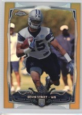 2014 Topps Chrome Gold Refractor 43/50 Devin Street #127 0o9