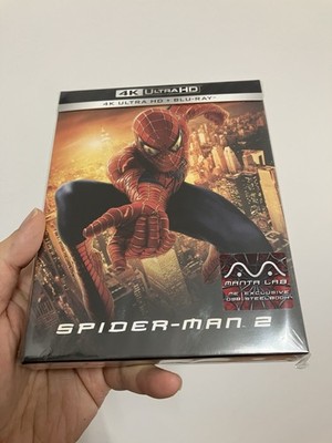 Spider-Man 2 4K UHD Blu-ray Steelbook Full Slip ME#98 Manta Lab NEW | IN STOCK
